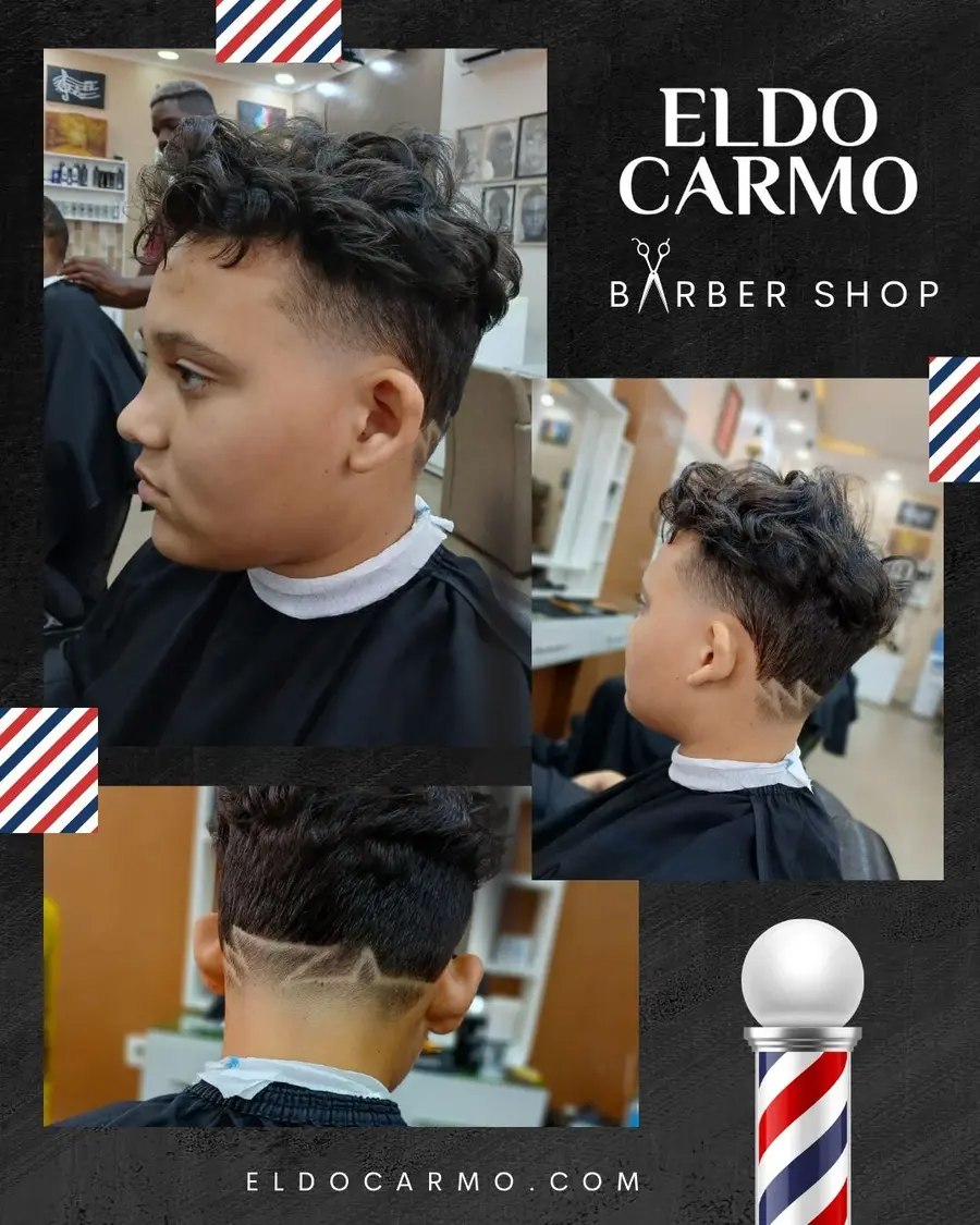 Corte infantil com design