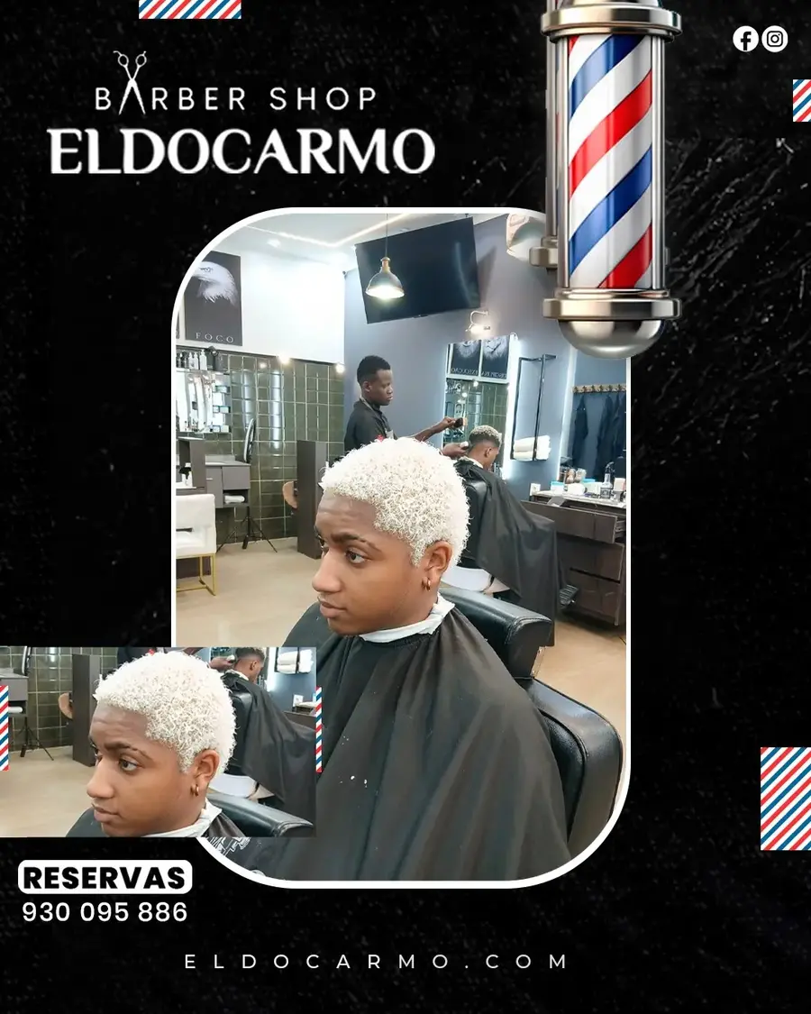Corte platinado Eldo Carmo
